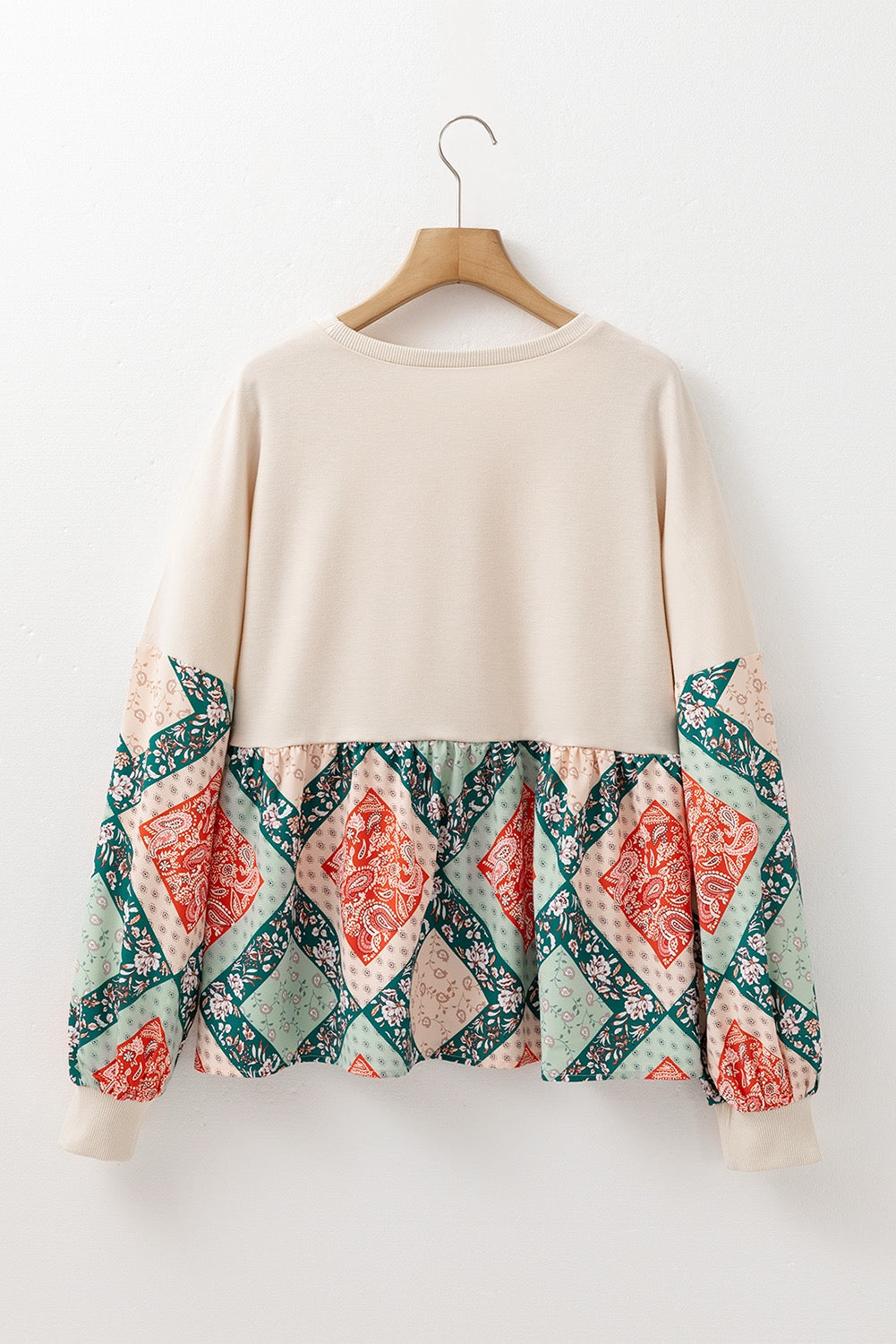 Paisley Patchwork Top