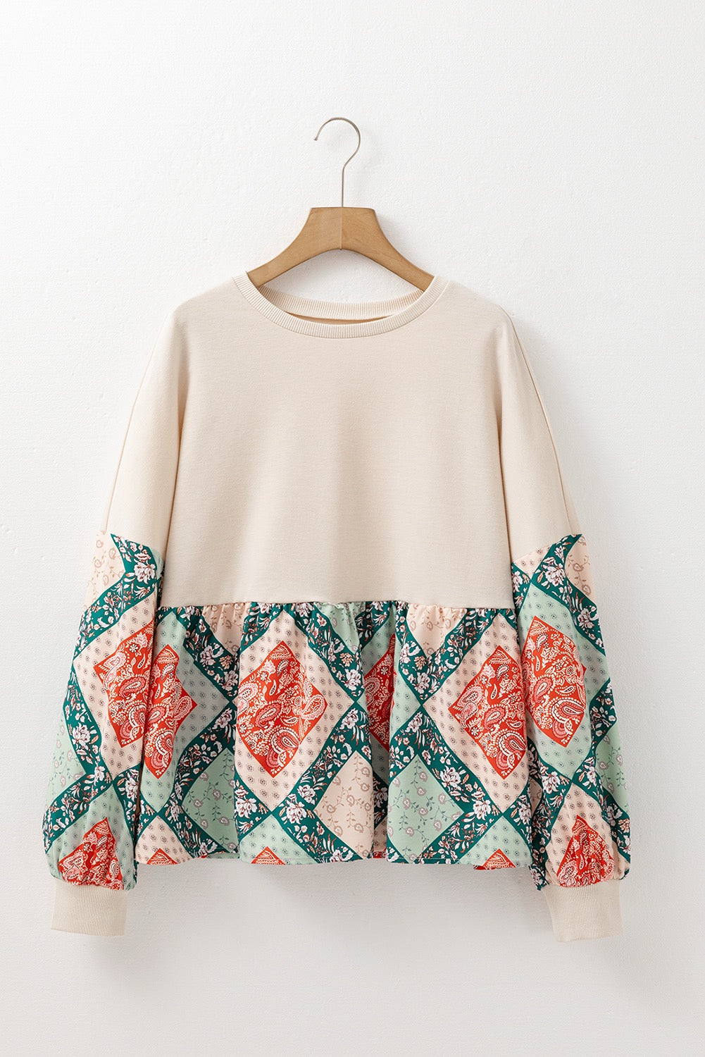 Paisley Patchwork Top