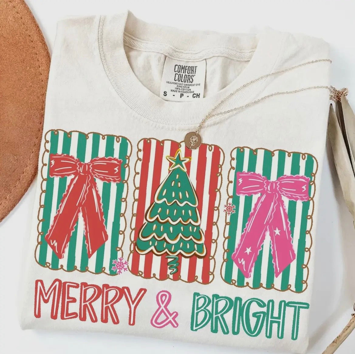 Merry & Bright Graphic Tee