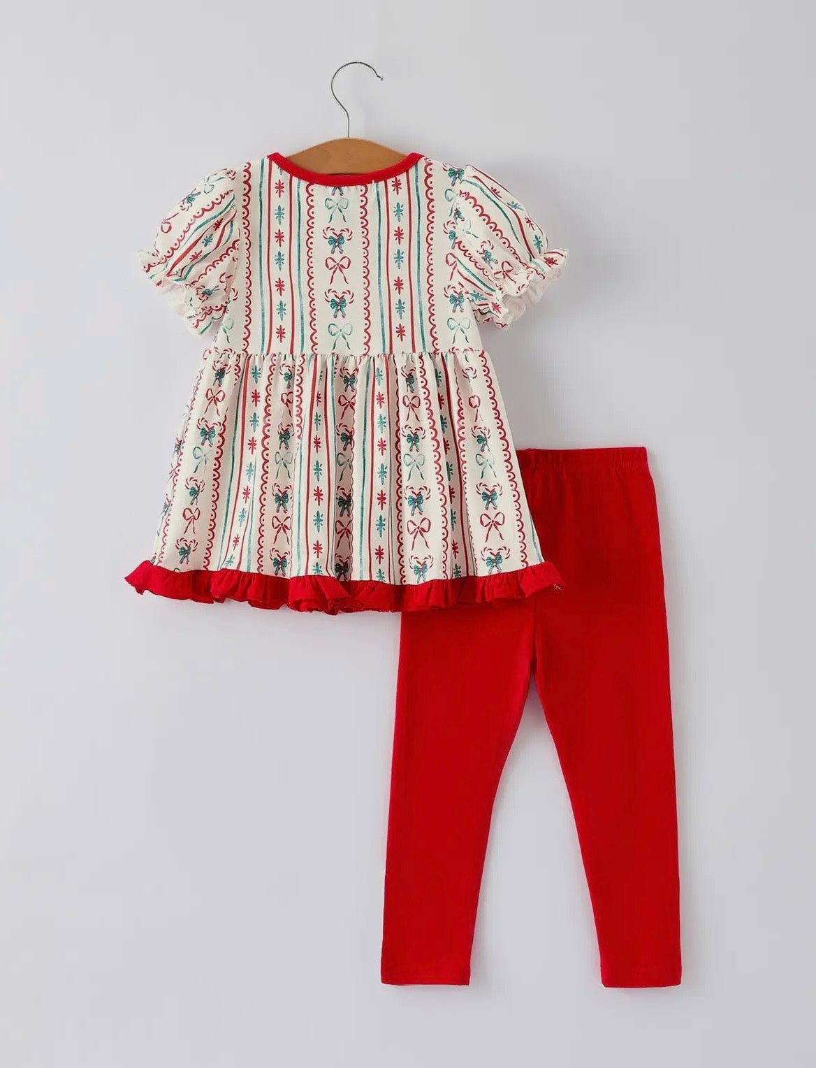 Wrapped in Bows girls Christmas set